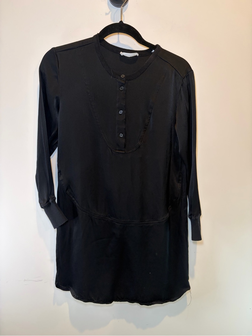 Sita Murt Women's Black Long-Sleeve Dress